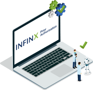 Infinx Prior Authorization Laptop Icon