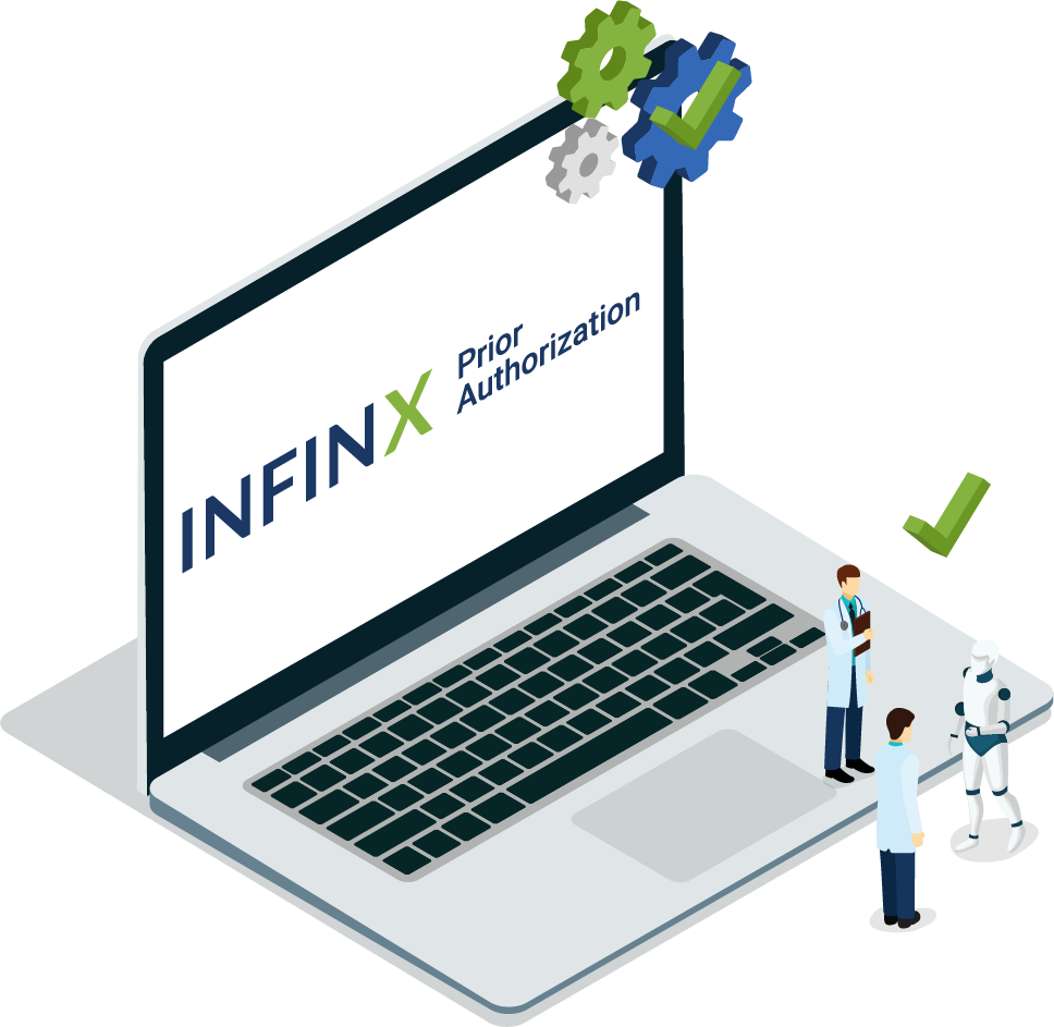 Infinx Prior Authorization Laptop Icon