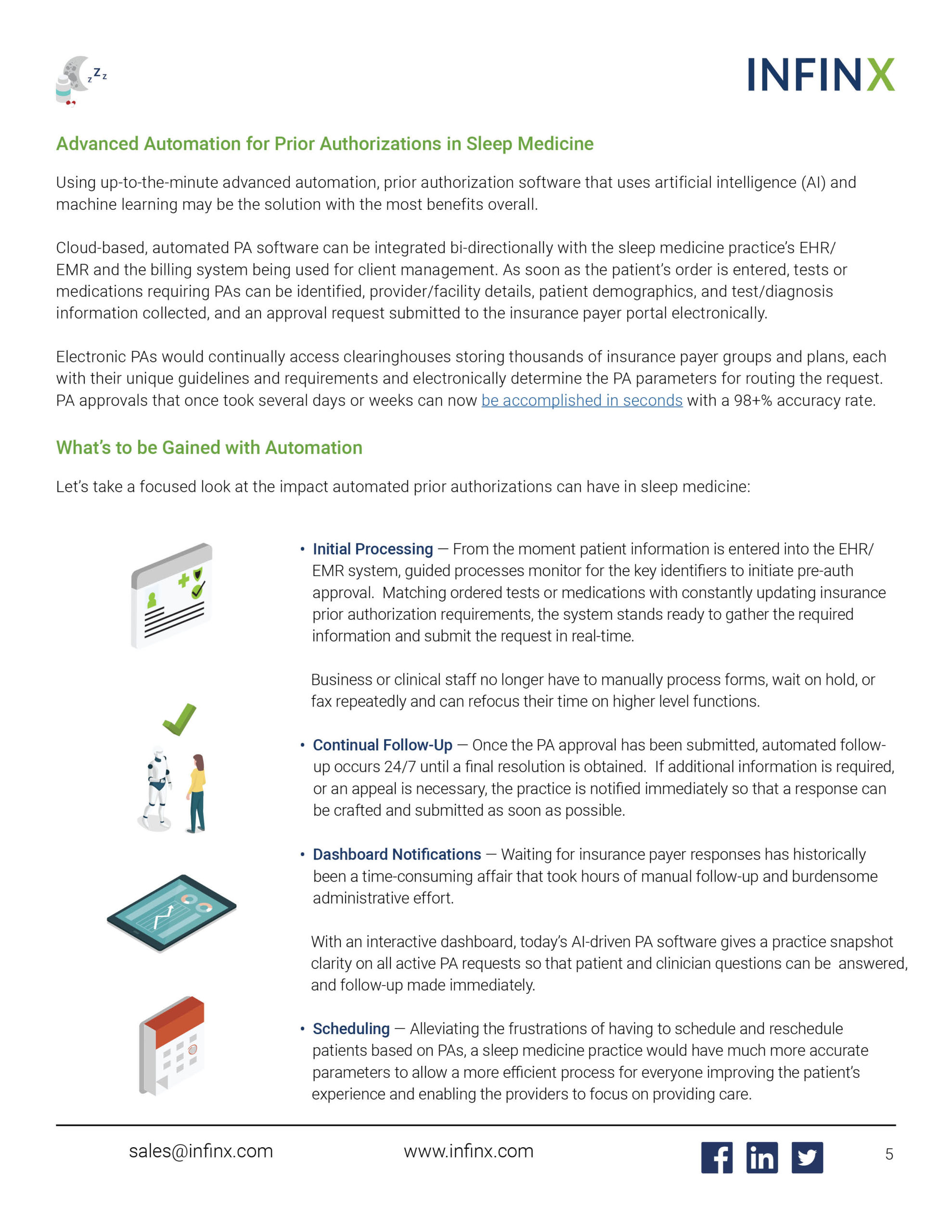 Infinx - White Paper - Alleviating the Prior Authorization Burden in Sleep Medicine June2021 5