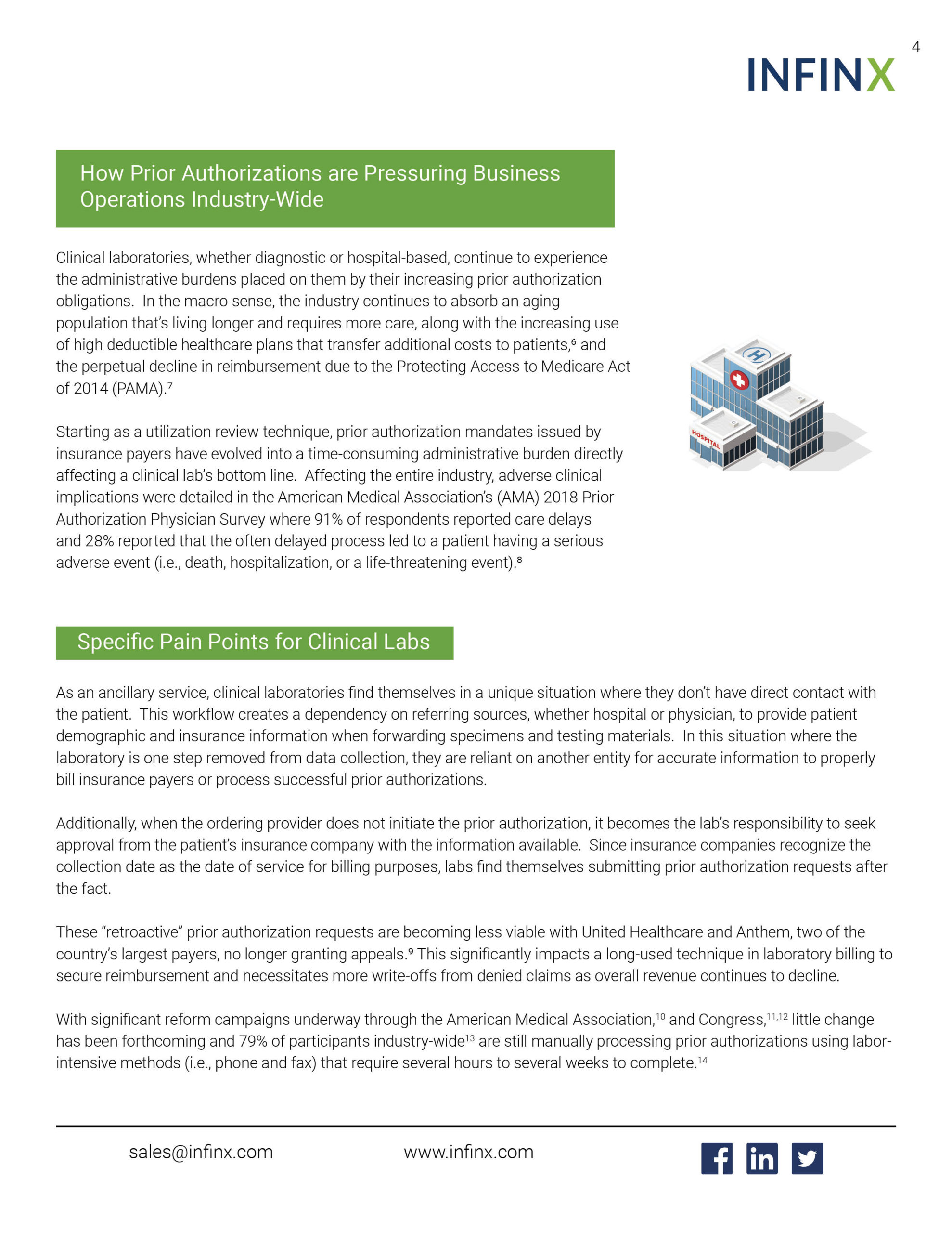 Infinx - White Paper - Reach Next-Level Prior Authorizations in Laboratory Using AI and Automation June2021 4