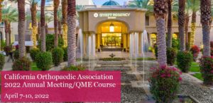 Infinx - Tradeshow Event - California Orthopaedic Association 2022 Annual Meeting