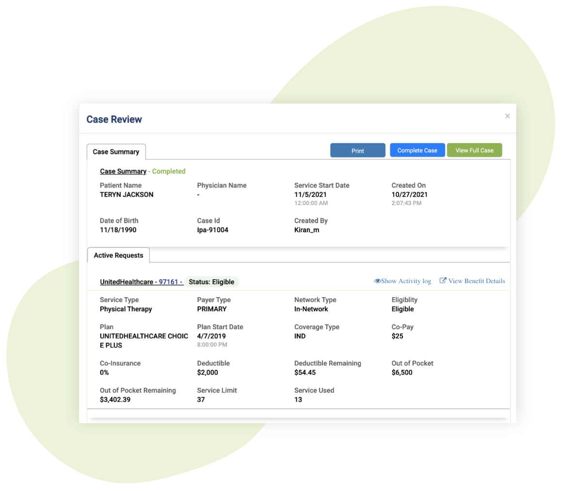 eligibility-and-benefits-dasboard
