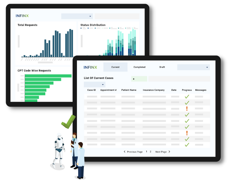 Infinx Eligibility & Benefits Demo Page Example