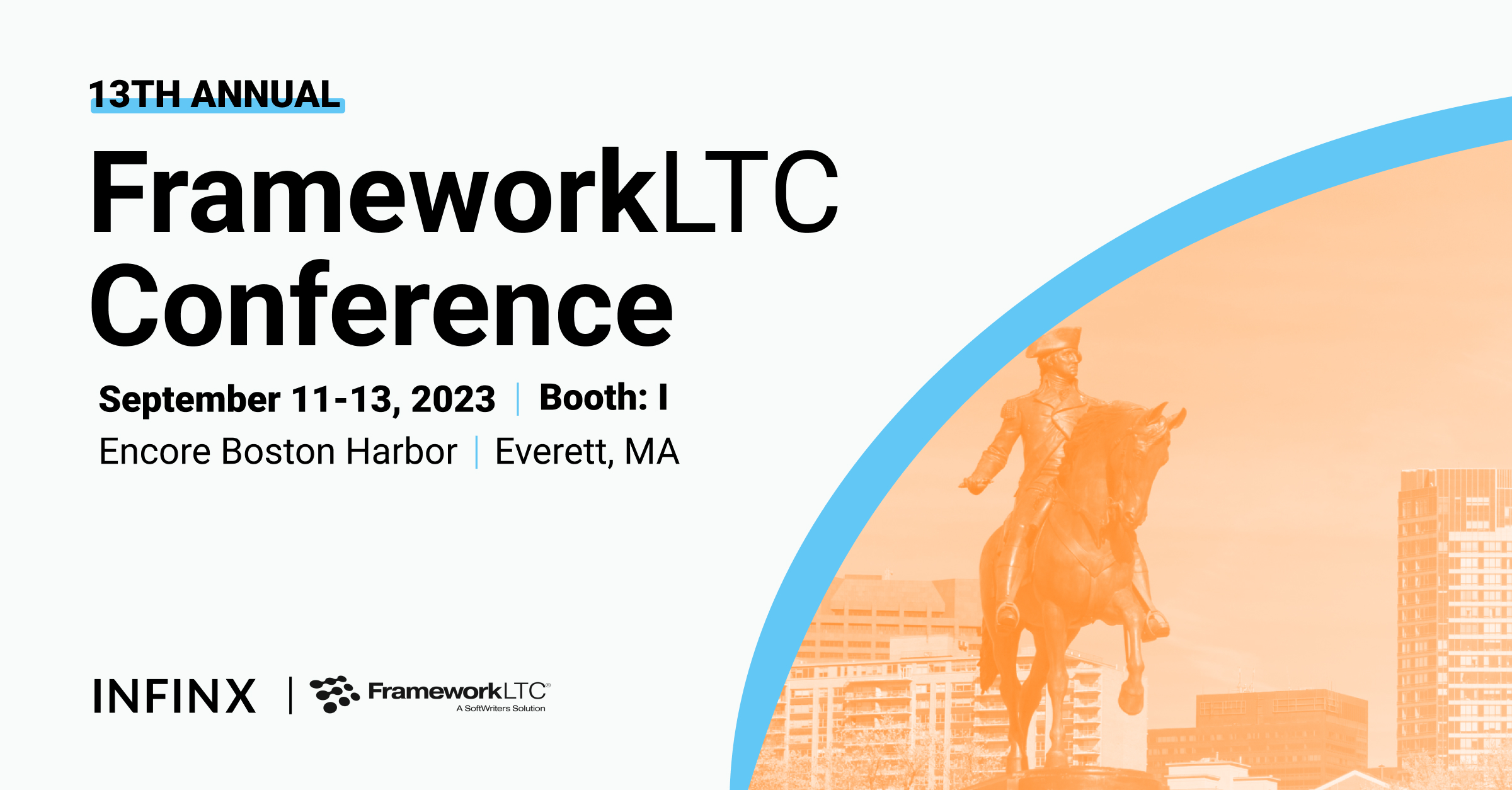 Infinx - Tradeshow Event - 13th Annual Softwriters FrameworkLTC Conference 2023