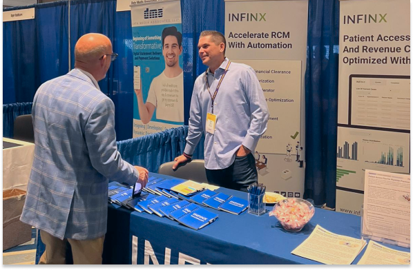 Infinx – Tradeshow Event – Booth Image David Byrd 2023 Infinx - Tradeshow Event - Booth Image David Byrd 2023