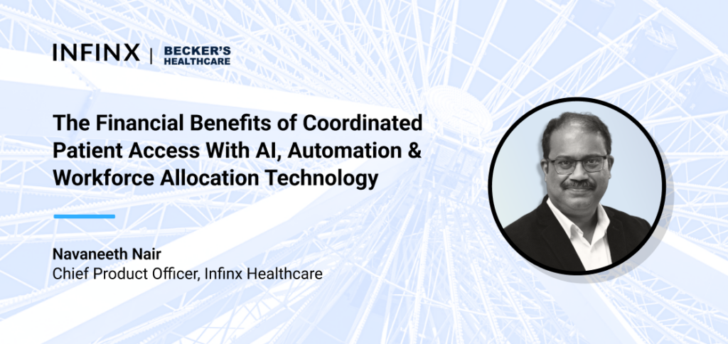 Infinx Session at Becker's Annual Conference, Naveneeth Nair
