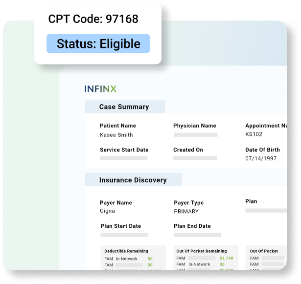 Prevent denials with real-time eligibility verification Infinx