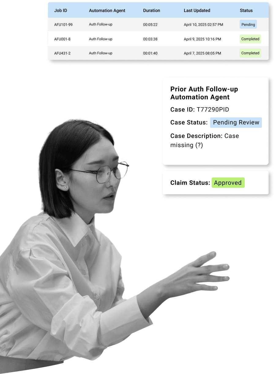 AUTOMATION AGENT – (EviCore) IAS Prior Auth Follow-up Website Graphic 041825