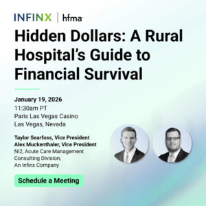 2026_HFMA_Western_Symposium_Session_-_Speaking_Graphic_-_010725 Health-Report-Infinx