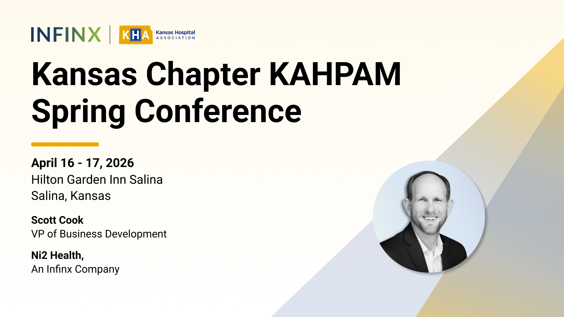 Kansas Chapter KAHPAM Spring Conference – Website – Infinx – 040826